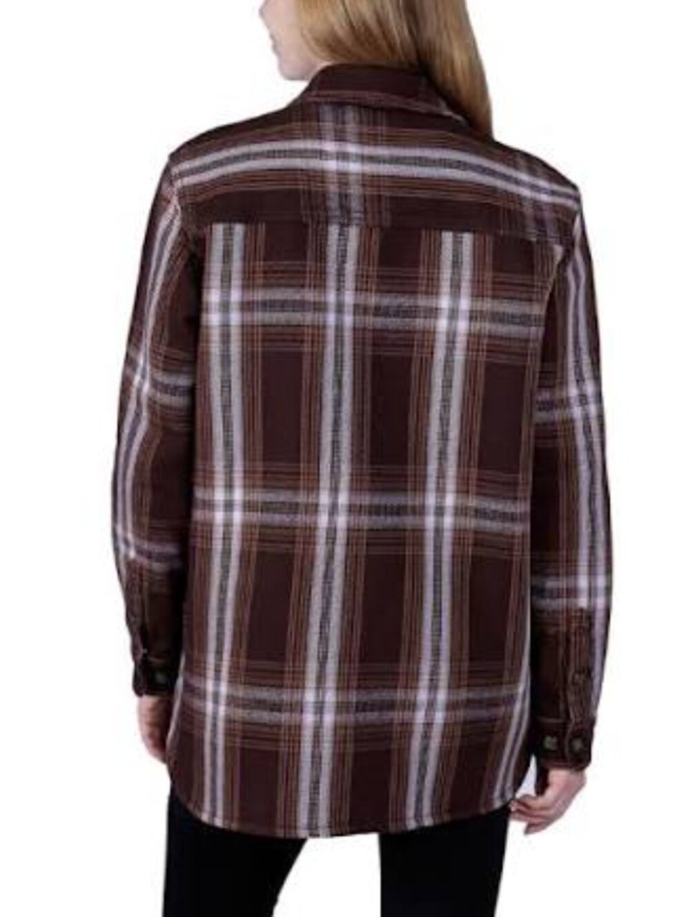 Carhartt Loose Fit Heavyweight Twill Shirt Jacket Size XXL in Brown / Lavender - Picture 3 of 12